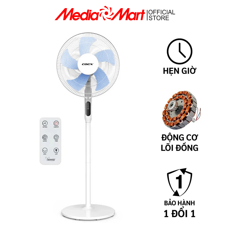 Quạt cây 5 cánh có điều khiển COEX CF-7117A