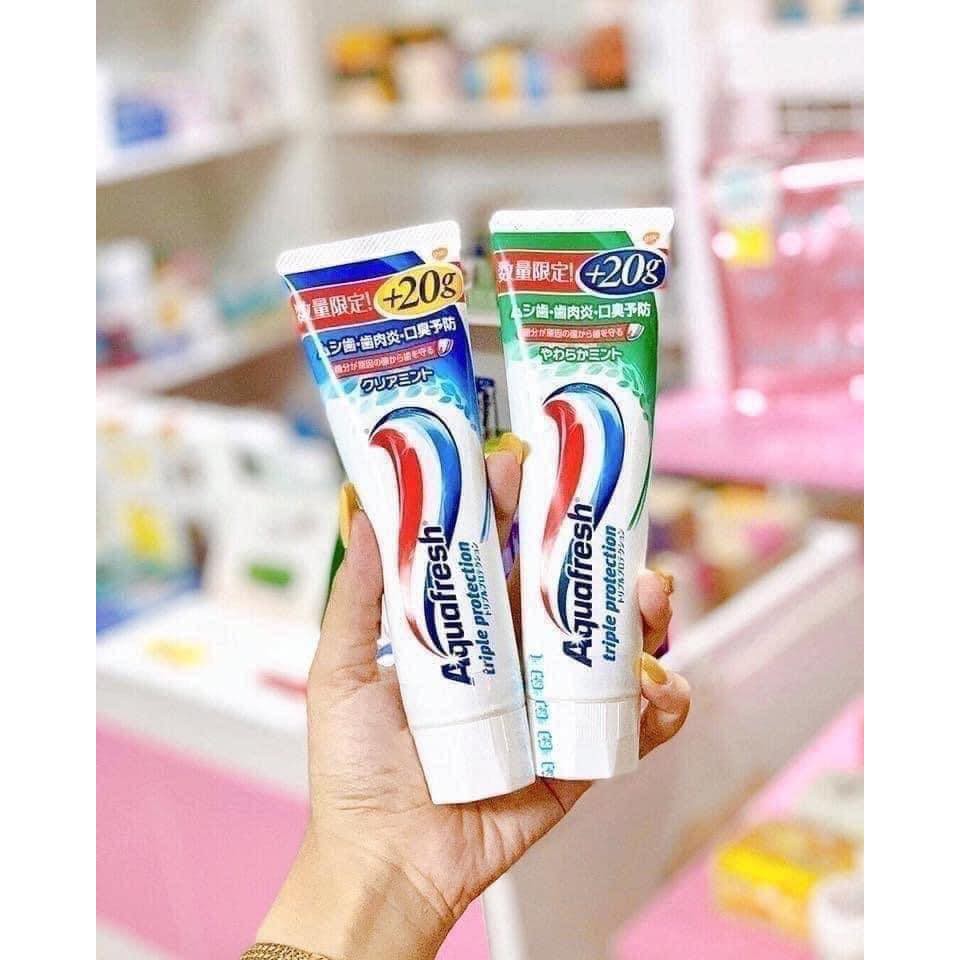 Kem đánh răng Kem đánh răng Aquafresh nhật