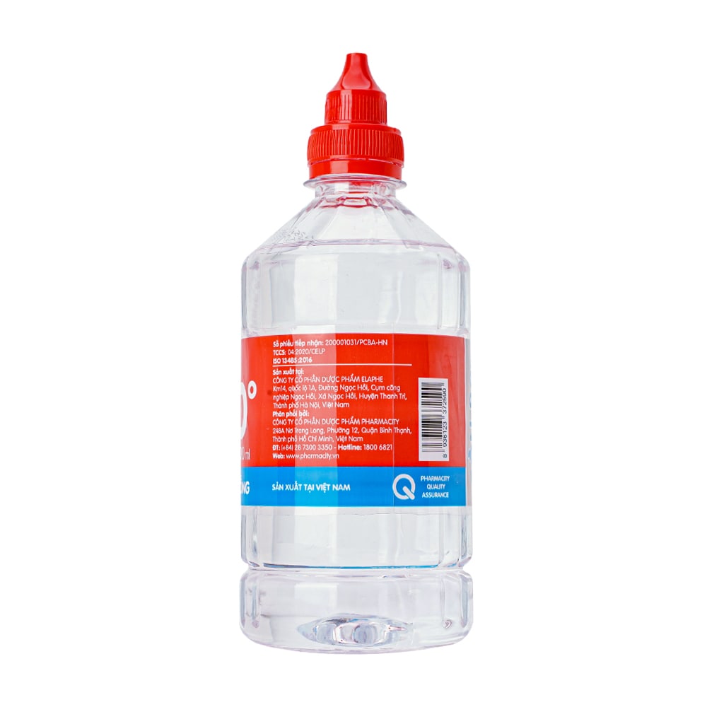 Cồn 90 độ Pharmacity (500ml) New