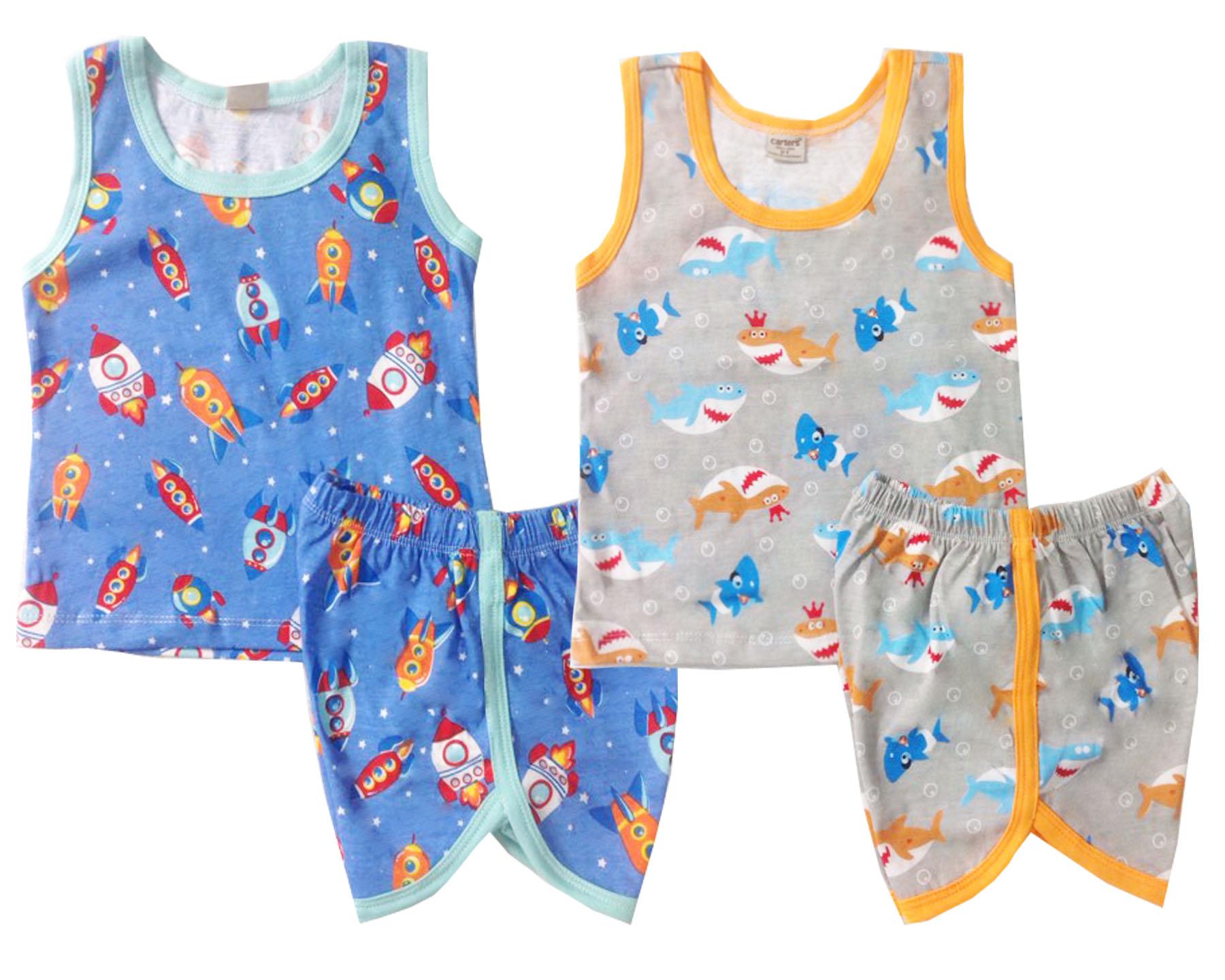 [HCM]SET 2 BỘ THUN SÁT NÁCH BÉ TRAI