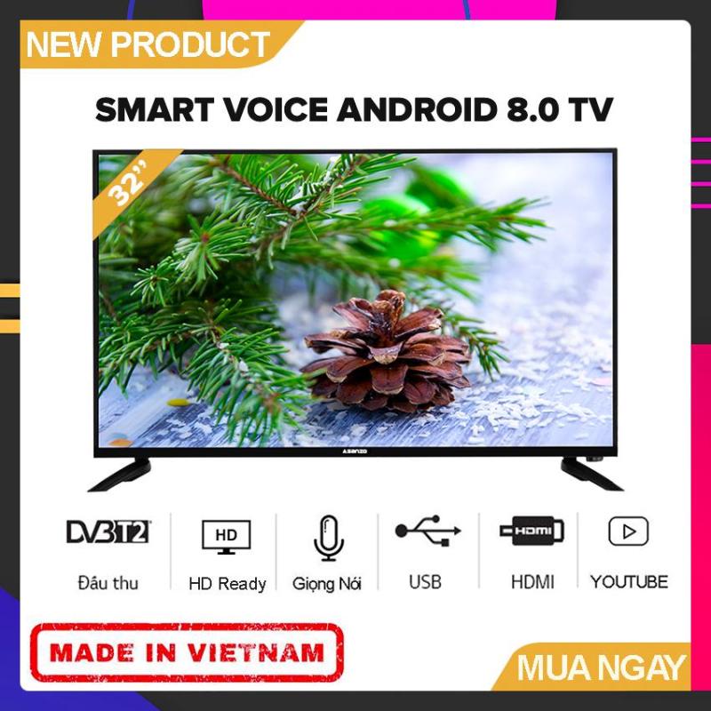Bảng giá Smart Voice Tivi Asanzo 32 inch HD ISLIM - Model 32SL500 (HD Ready, Android 8.0, Tìm Kiếm Giọng Nói, Kết Nối Điện Thoại, Viền Kim Loại, Khắc Phục Lỗi Youtube) - Bảo Hành 2 Năm