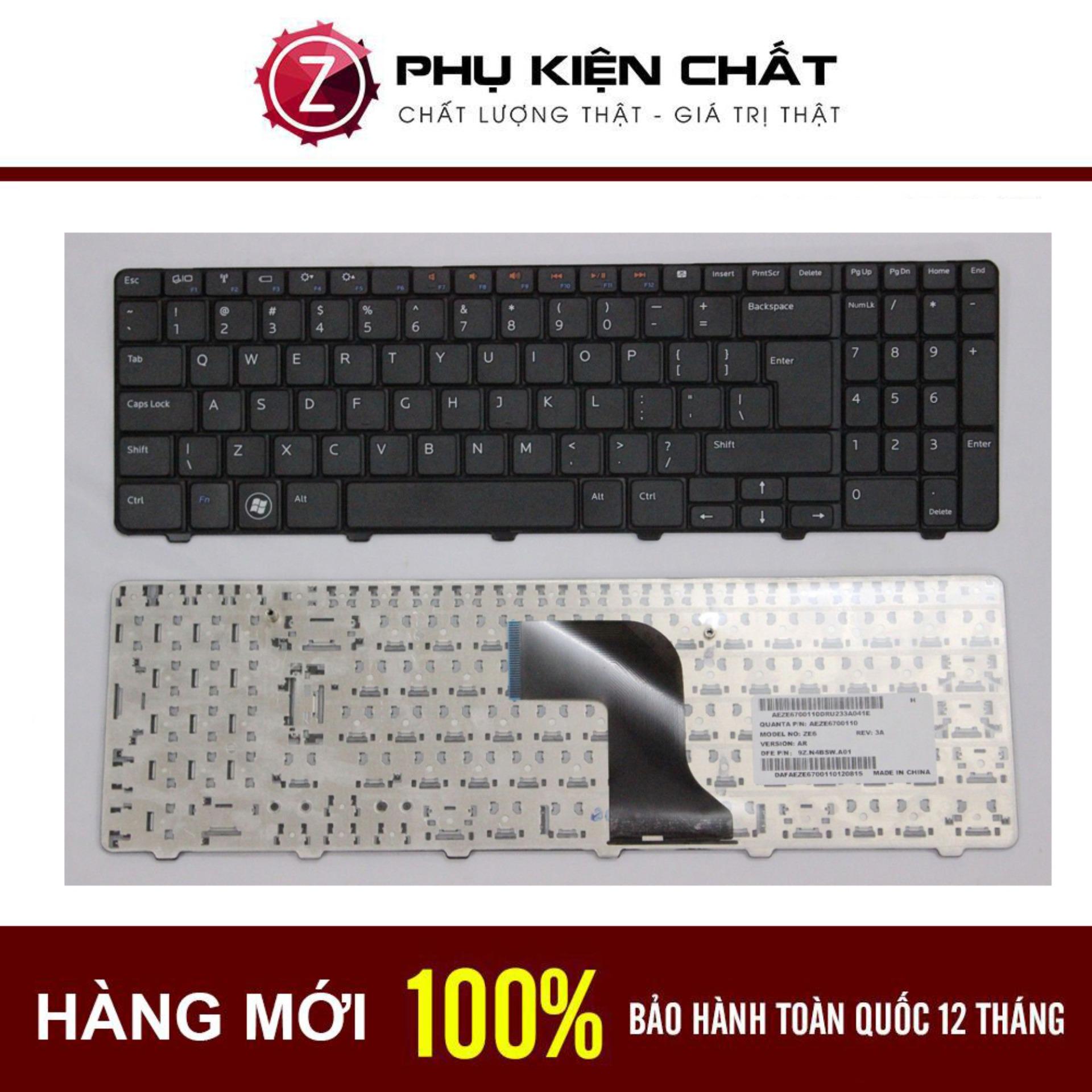 Bàn phím cho Laptop Dell Insprion  15 15R 5010 N5010 M5010 Mới 100%  Bảo Hành Toàn Quốc 12 Tháng !