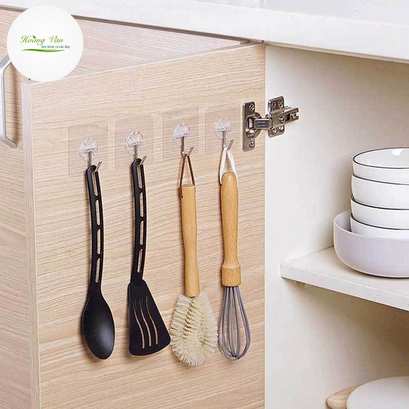 [HCM][Combo 10] Móc dán tường cường lực siêu dính 6x6cm