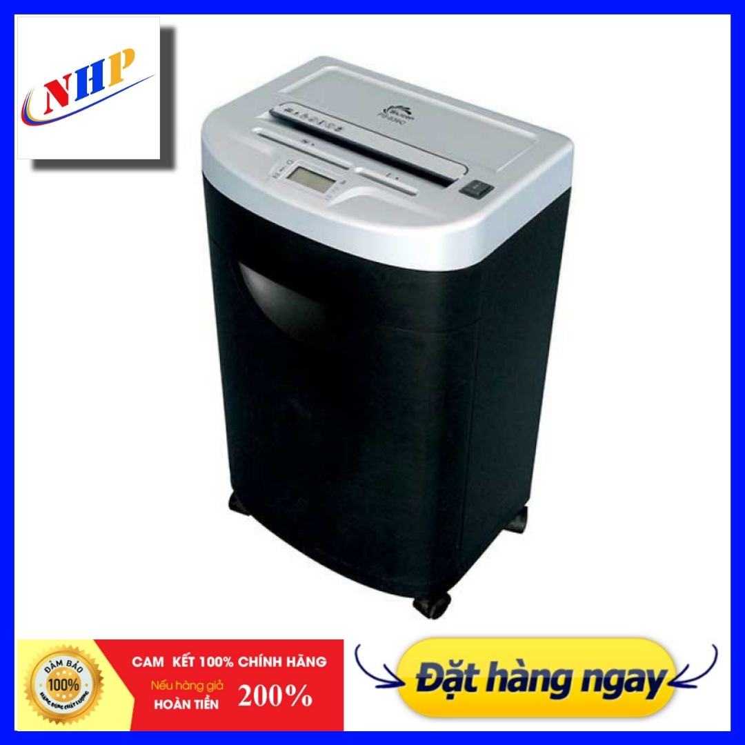 [HCM Trả góp 0%] Máy hủy giấy công nghiệp Silicon PS-836C