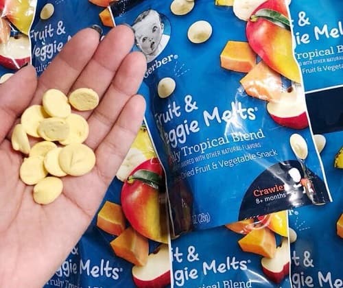 SỮA CHUA KHÔ GERBER HOA QUẢ