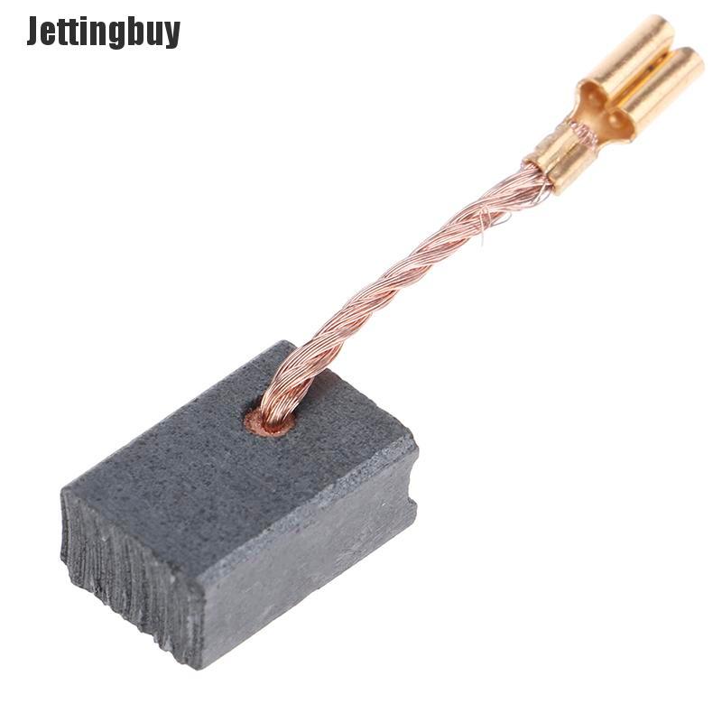 Jettingbuy 10Pcs Graphite Copper Motor Carbon Brushes Kit For Angle Grinder 6*8.5*13.5mm