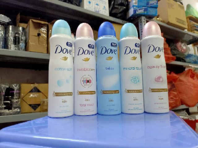 Xịt khử mùi toàn thân dove 150ml