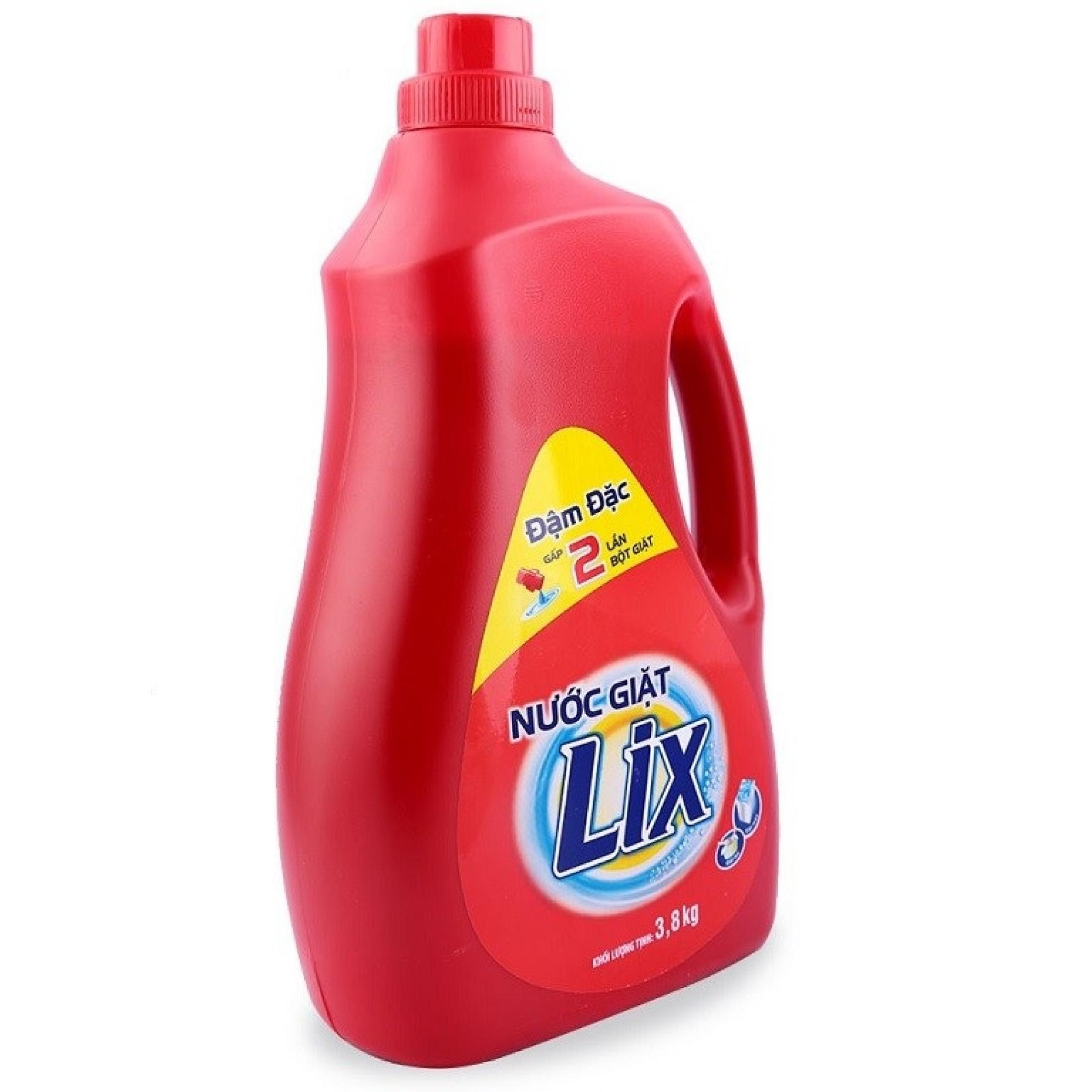 Nước Giặt Lix Đậm Đặc Gấp 2 Lần 3.6kg