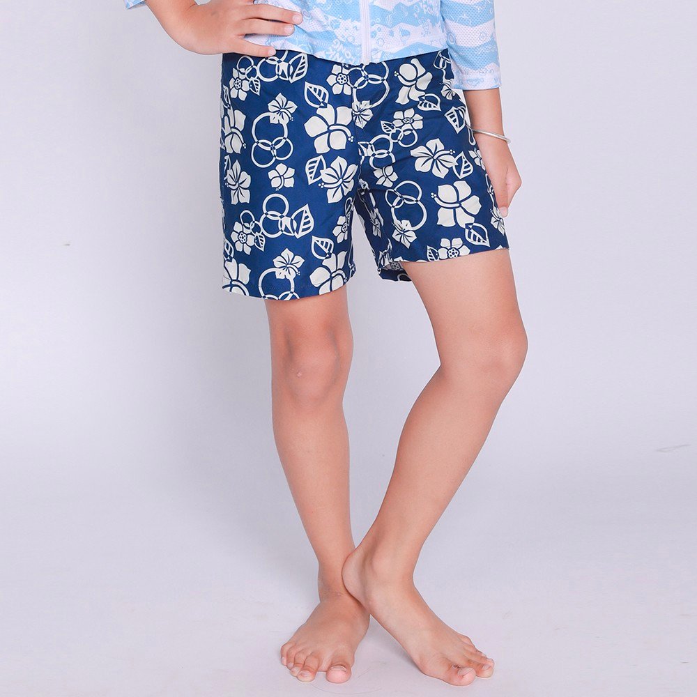 Quần đi biển Kid Navy Pattern