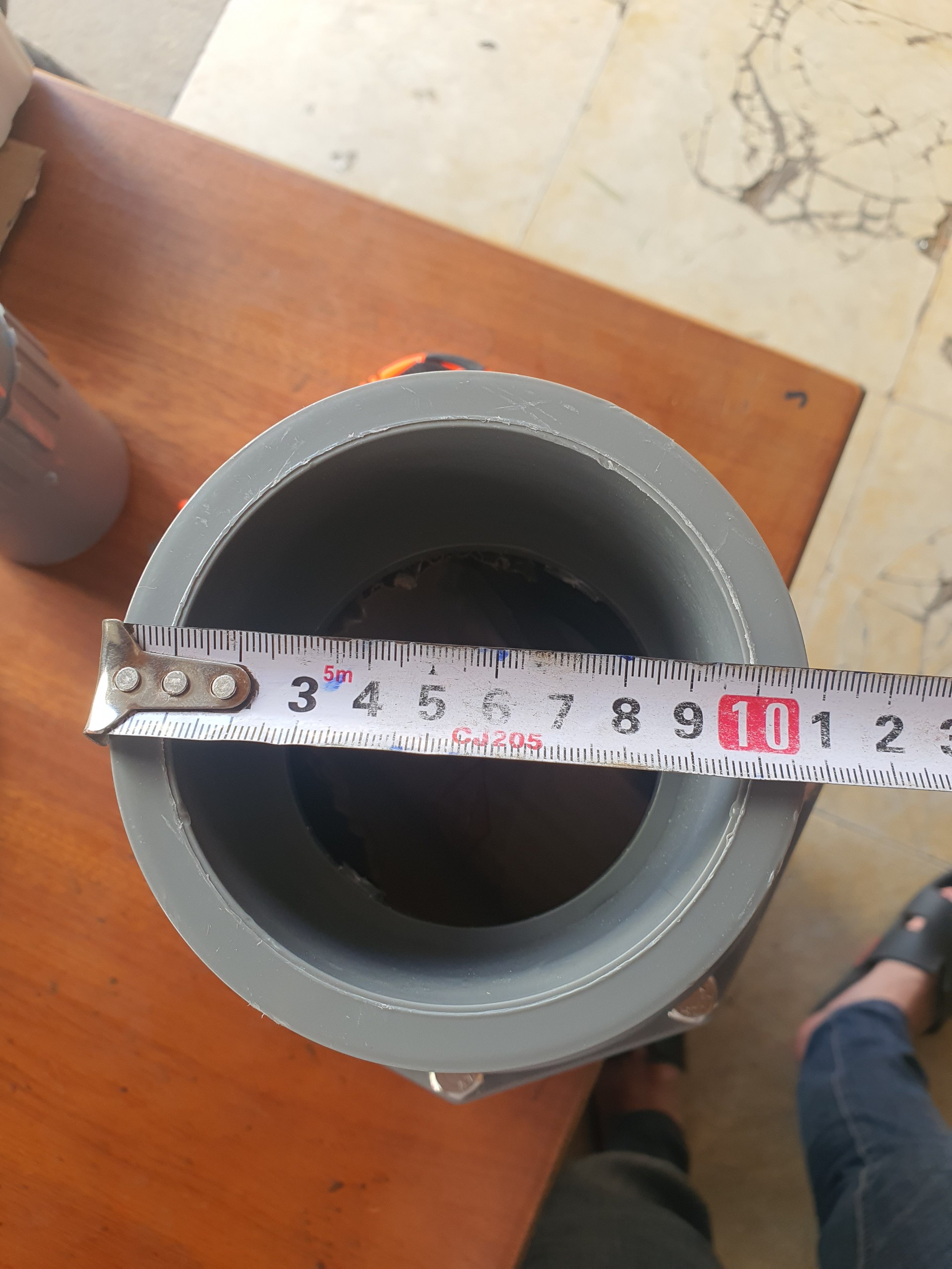 Van 1 chiều nhựa PVC phi 90 FINMAX