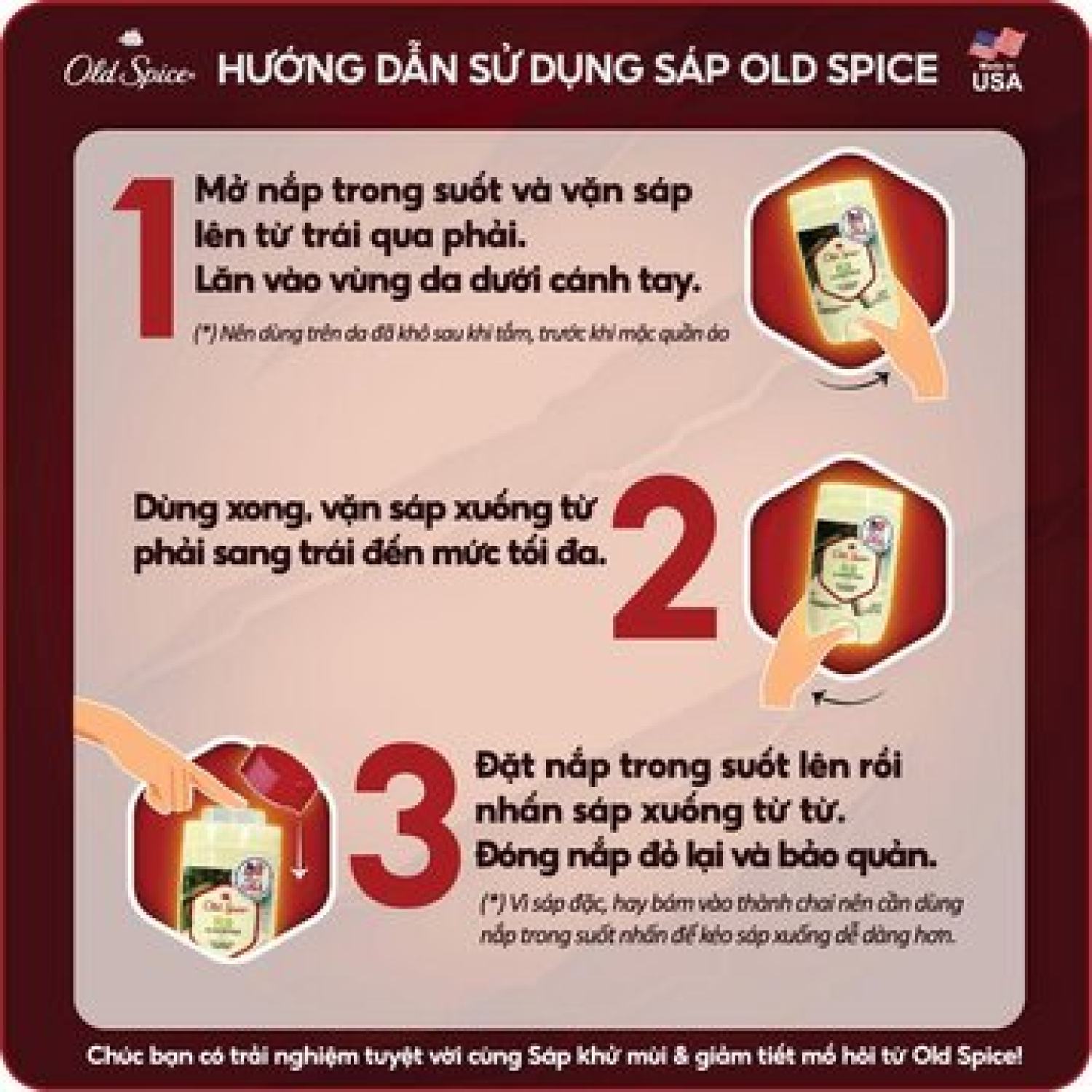 [Hàng Mỹ] Sáp - Lăn Khử Mùi Old Spice High Endurance Deodorant 85g