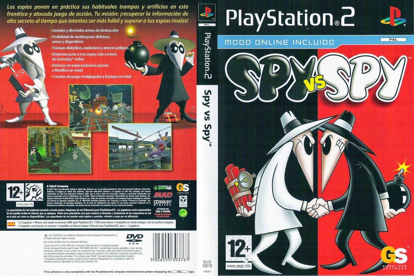 Game ps2 spy vs spy