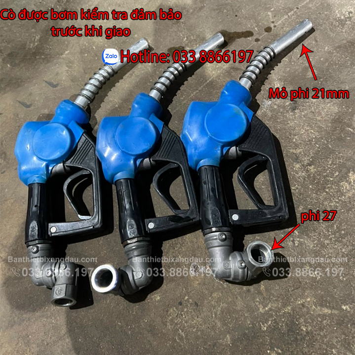 Cò bơm xăng dầu Tatsuno siêu bền phi 27