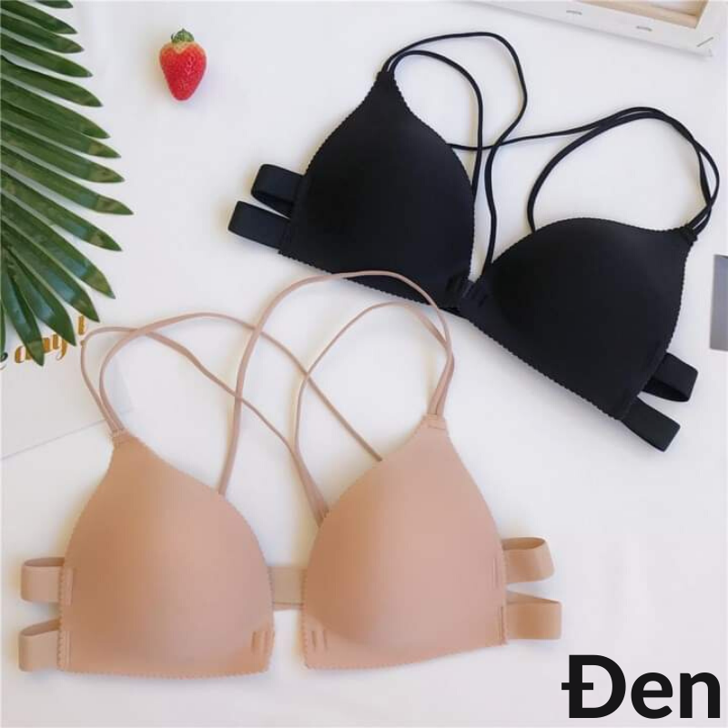 Áo Bra Nữ Cài Trước Su Đúc Mút Mỏng (Freesize) - Mặc đi biển, Phối Với Áo Thun, Áo Voan Mỏng, Áo Hở Lưng - Áo Bra Nữ, Áo Ngực Nữ Cài Trước -BCTHIENDUONGNOIY