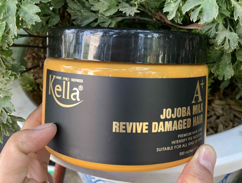 [HCM]Hấp tóc phục hồi Kella A+ Jojoba Milk Revive Damaged Hair 500ml giá rẻ