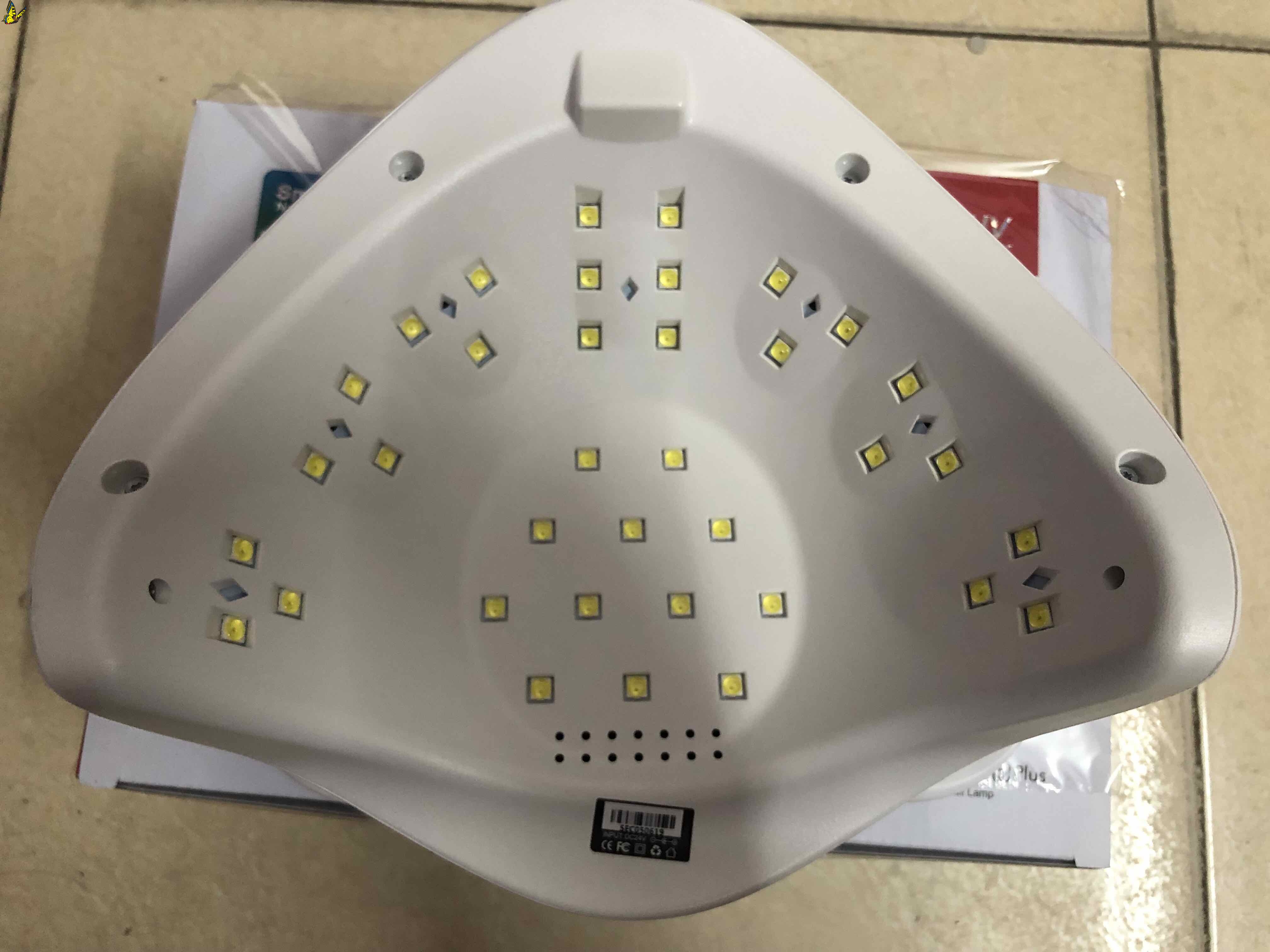 Máy hơ gel sun 5 plus tem xanh