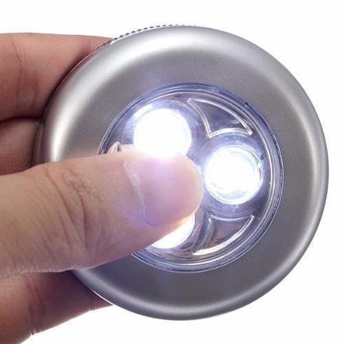 ĐÈN LED CHẠM SÁNG DÁN TƯỜNG - ĐÈN 3 BÓNG SIÊU SÁNG