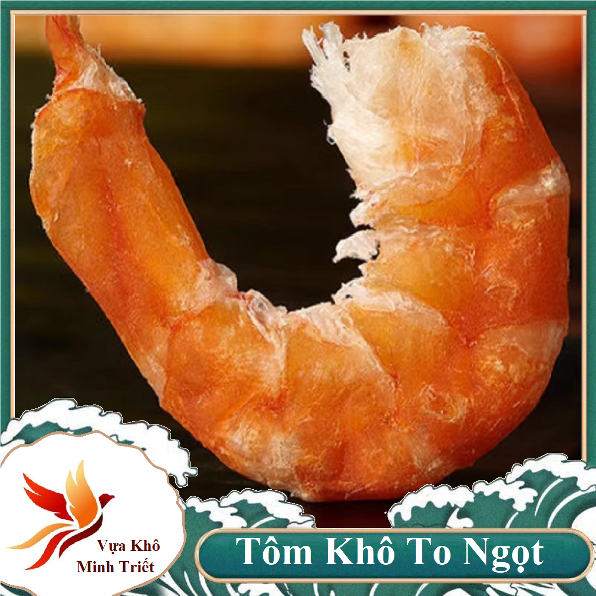 Tôm khô siêu ráo khô ngọt- vựa khô minh triết