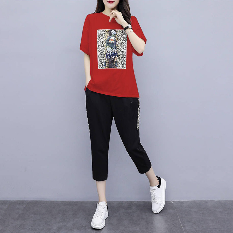 Set Bộ Quần Lửng Áo Phông Thời Trang