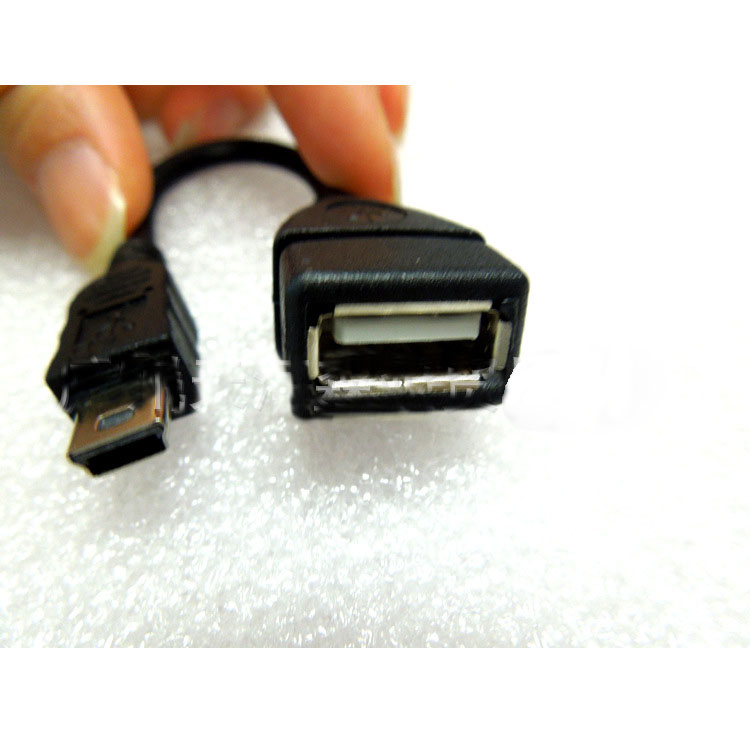 Cáp OTG V3 mini USB (đầu hình than)