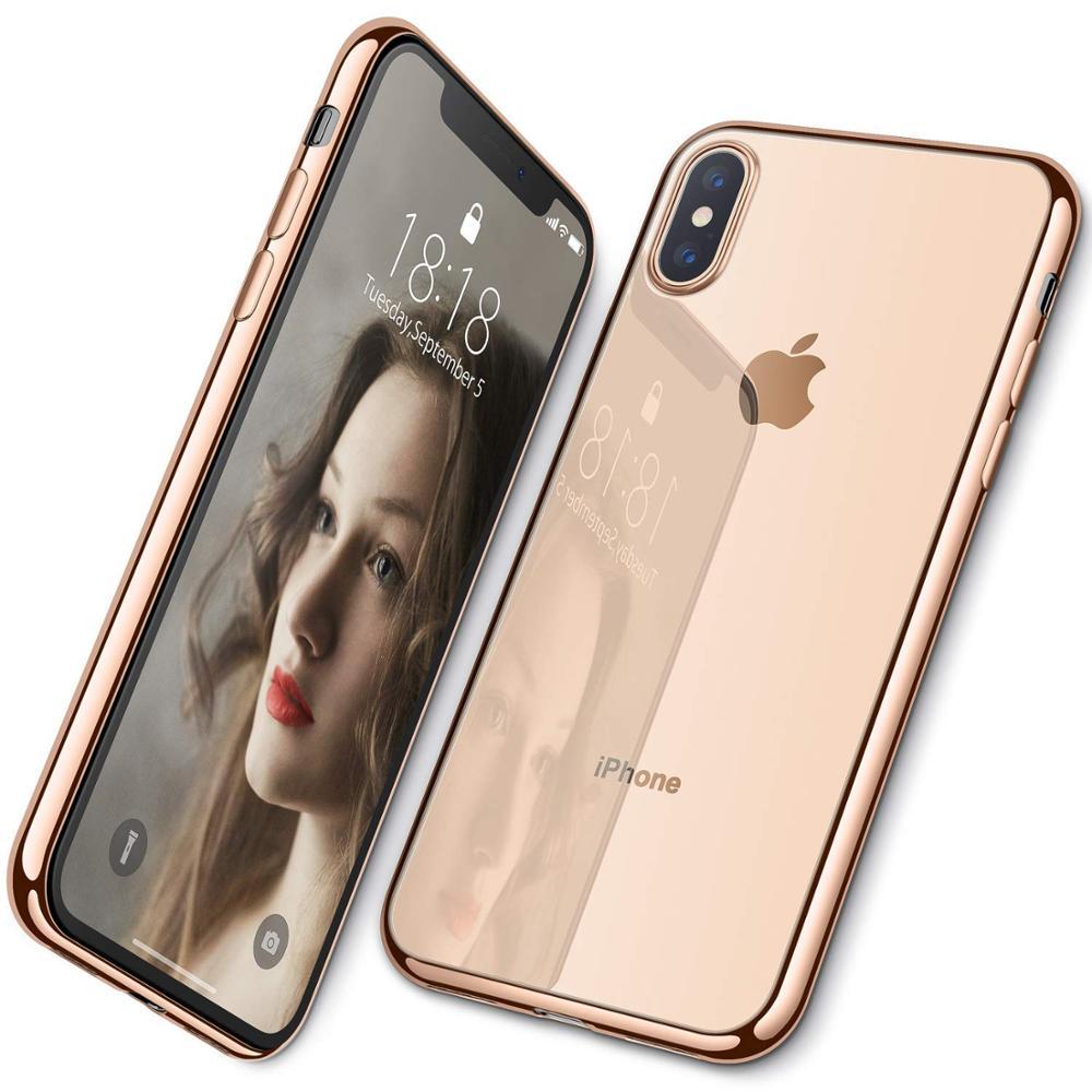 Ốp Lưng Kính Viền Silicon Cho iPhone X, Ốp Lưng iPhone X Kính Cường Lực Siêu Đẹp