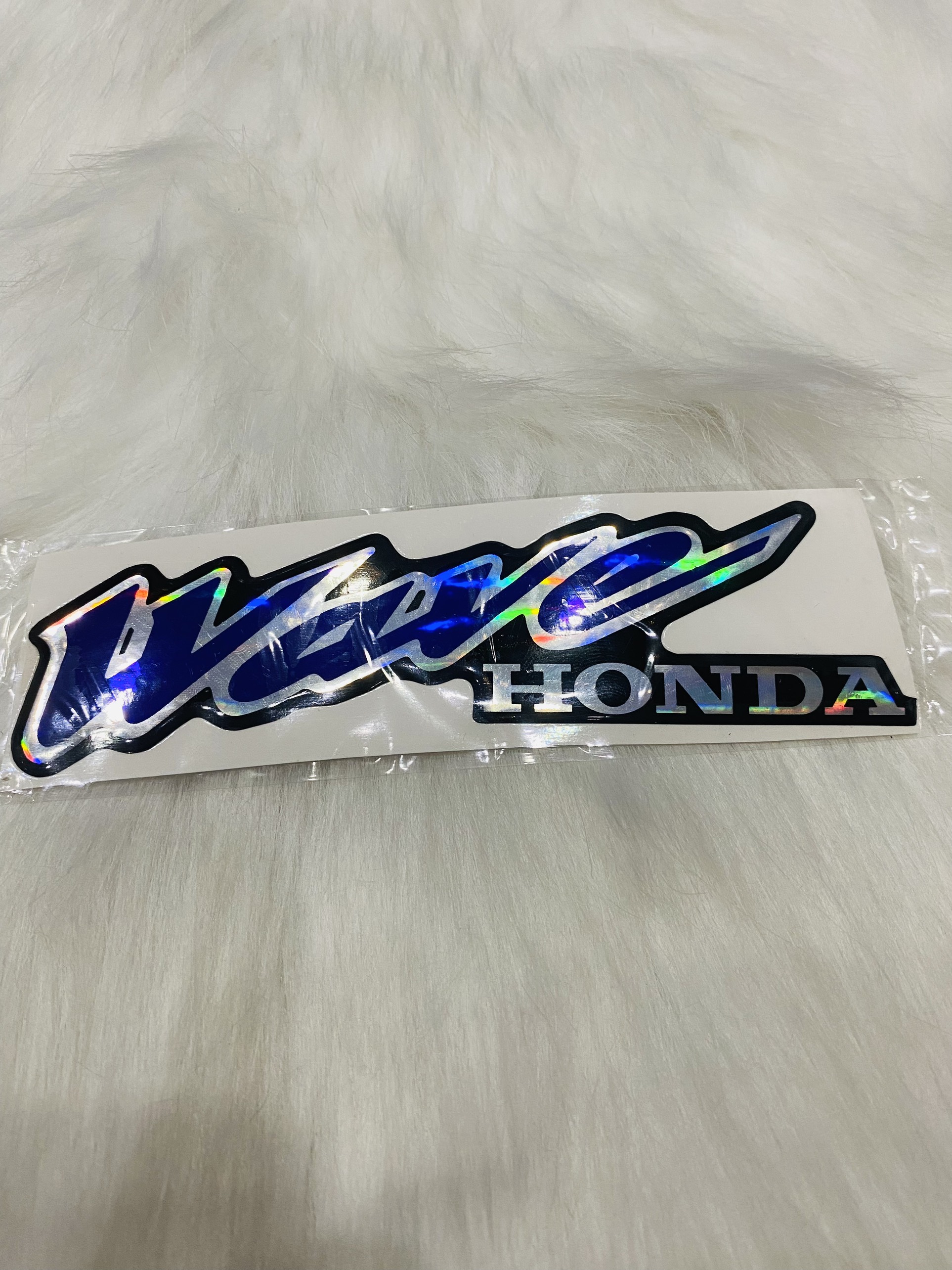Tem logo nổi dán xe máy Honda Wave dán mặt nạ xe máy