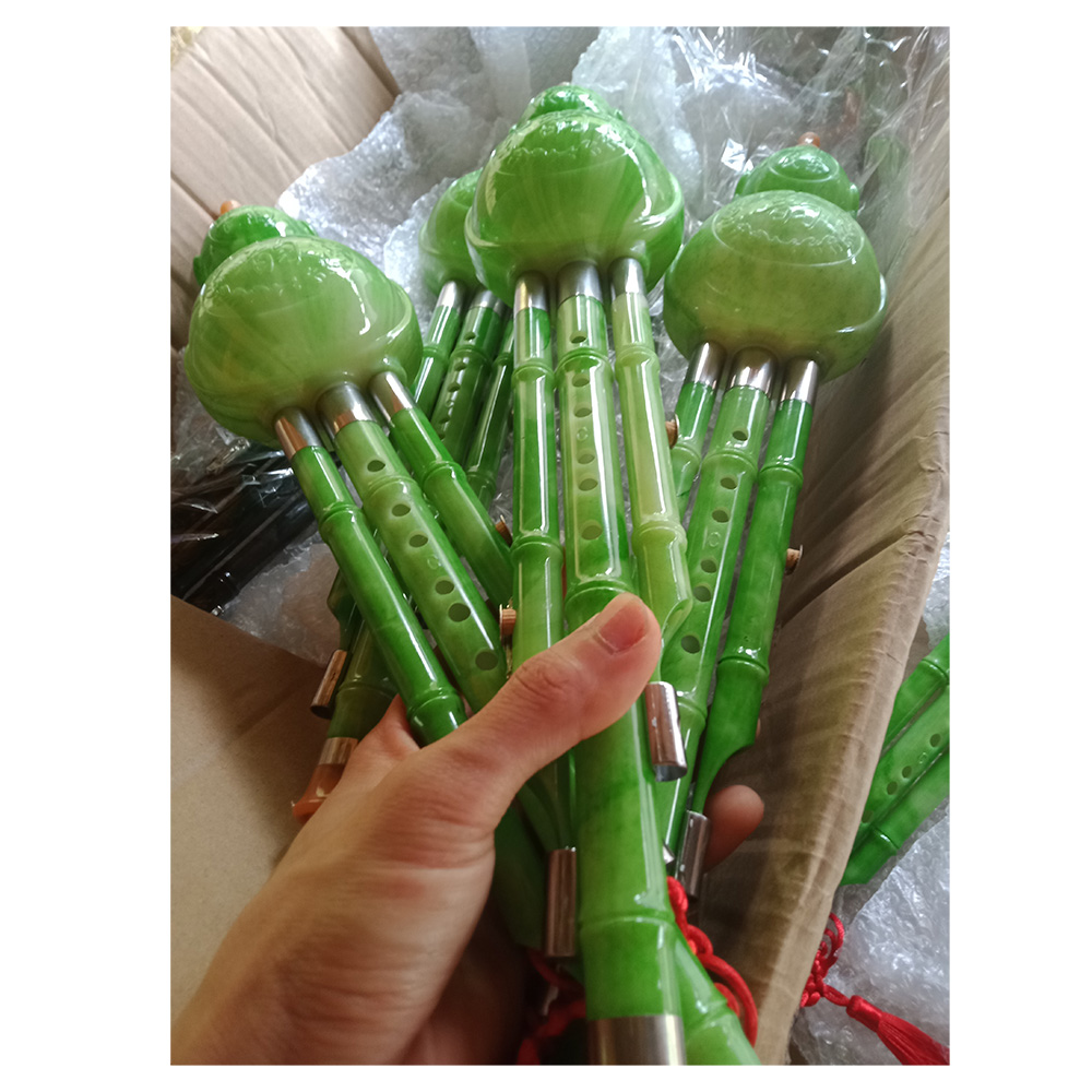 Sáo Bầu 2 Bè Màu Xanh Ngọc