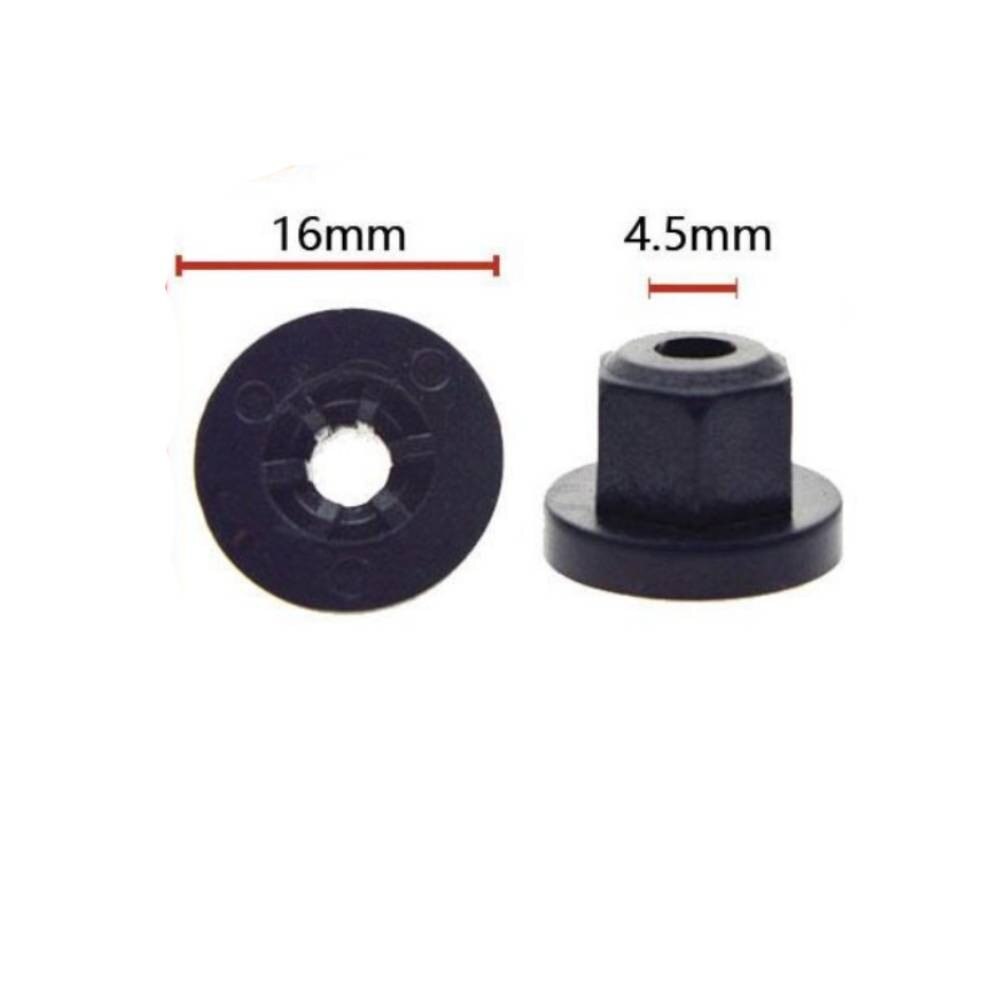 20 Pcs Plastic Nuts With S For BMW E36, E39, E46, E60, E61, E65, E90, E91, X3 For Mercedes Models K60 Wholesale