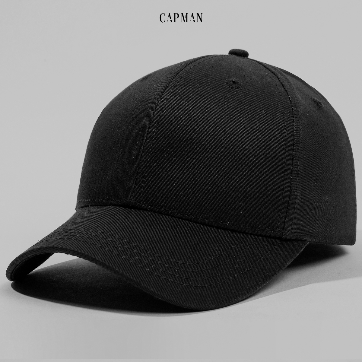 Mũ lưỡi trai trơn basic CAPMAN CLUB nam nữ unisex CM99