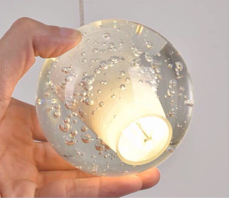 ĐÈN THẢ TRANG TRÍ PHA LÊ NTP-39 TẶNG KÈM BÓNG