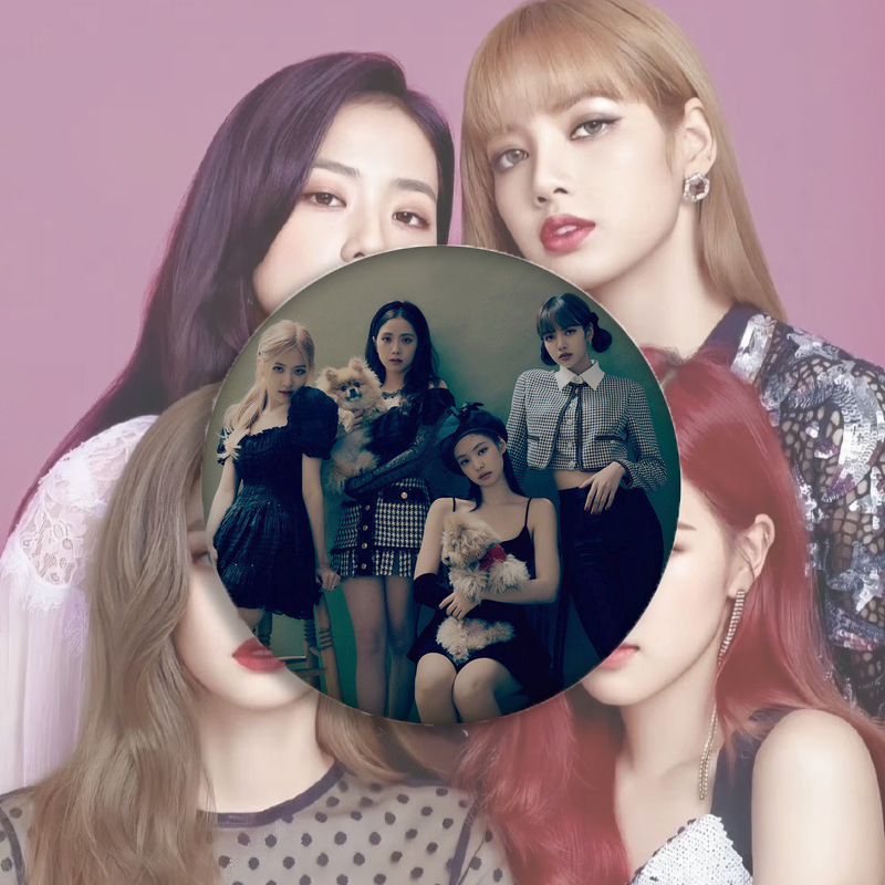 Huy hiệu BlackPink ghim cài áo balo túi hình Thần Tượng Kpop