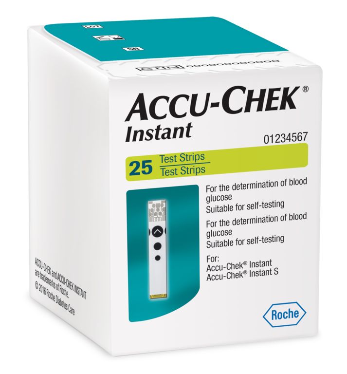Que thử đường huyết Accu Chek Instant