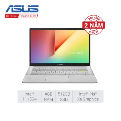 Laptop Asus VivoBook (A515EA-BQ1530W) i3 1115G4 | 4GB RAM | 512GB SSD | 15.6 FHD | Win11| BẠC