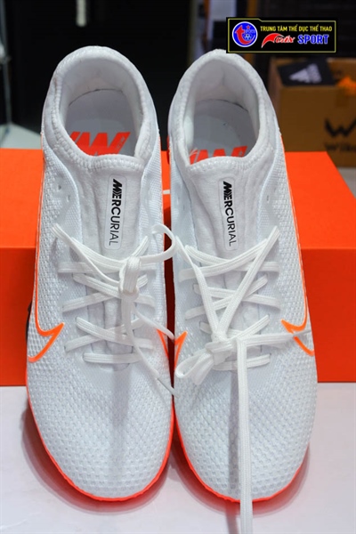 GIÀY đá bóng Vapor 13 Pro TF - Trắng cam