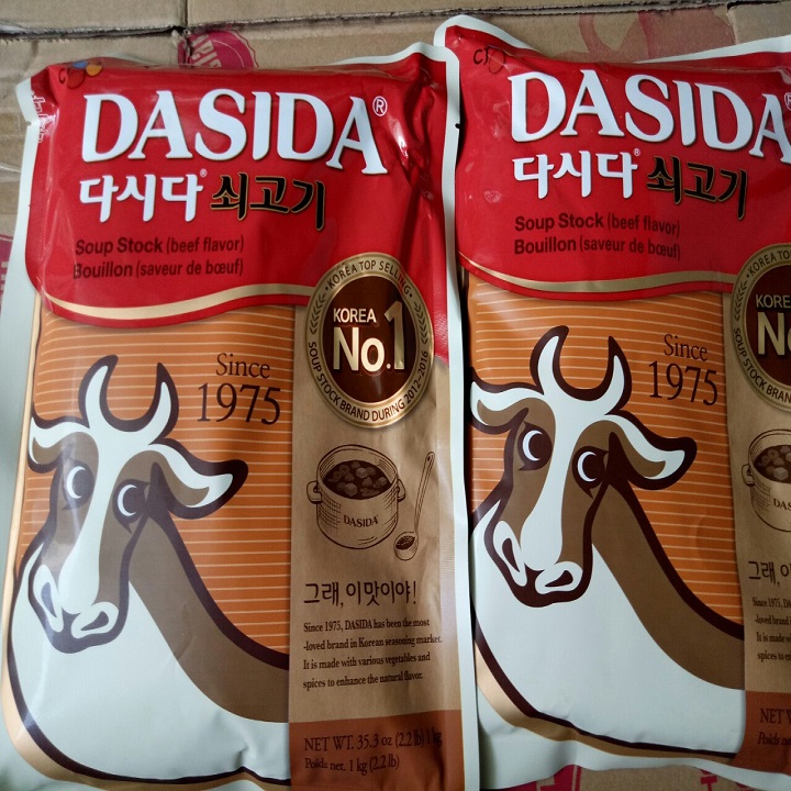 Hạt Nêm Bò Hàn Quốc Nhập Khẩu Dasida 1KG