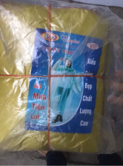 COMBO 10 Chiếc Áo Mưa Nilong Dùng 1 Lần Cho Dân Phượt Siêu Dai