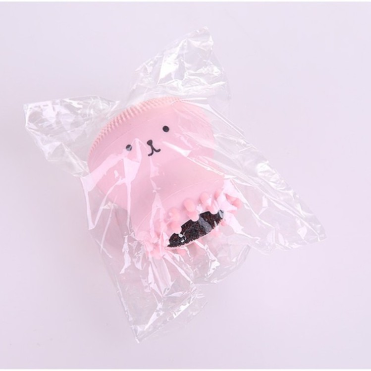 Cọ rửa mặt silicon CỰC HOT Cọ rửa mặt , mát xa mặt , tẩy trang bạch tuộc, dụng cụ rửa mặt, bạch tuộc rửa mặt