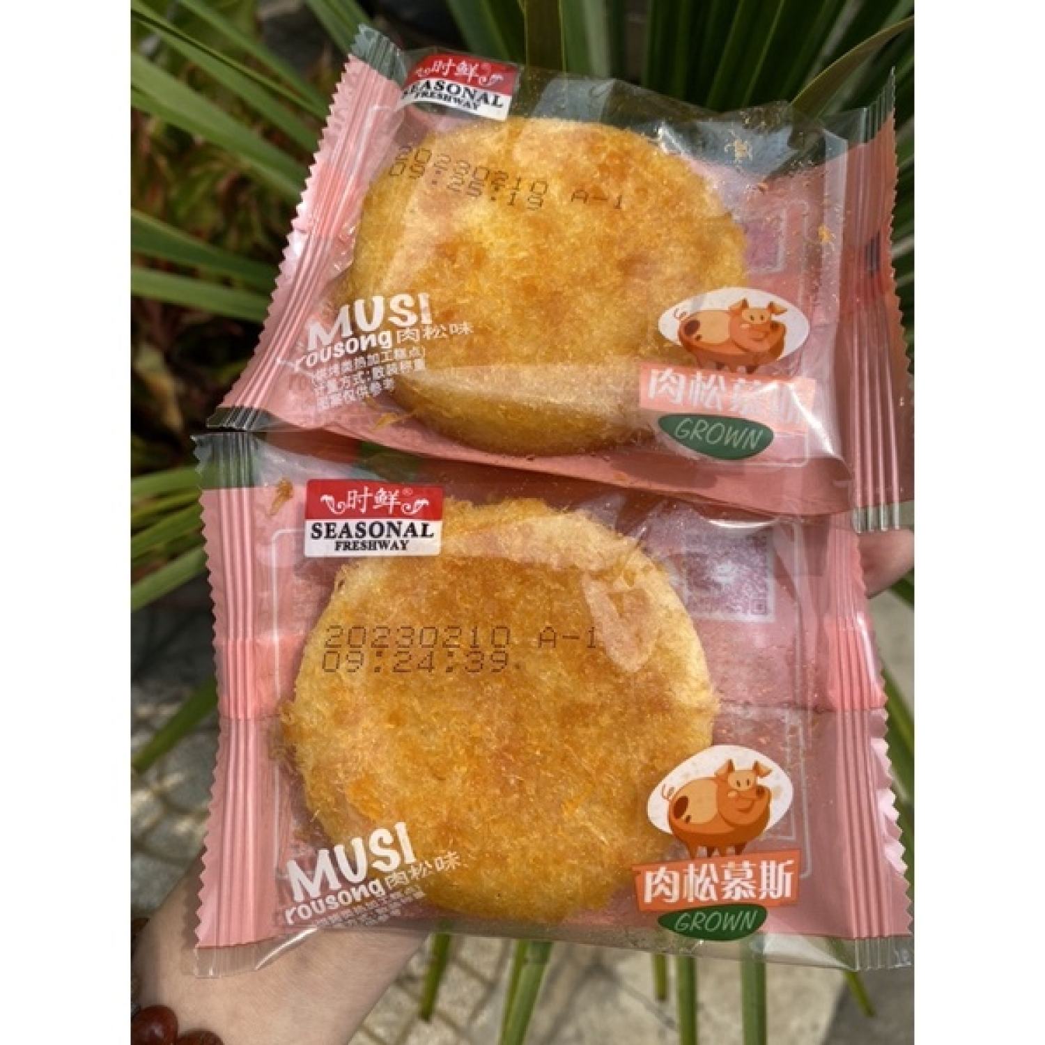 (1 Cái) Bánh Mussi Ruốc Tròn Seasonal