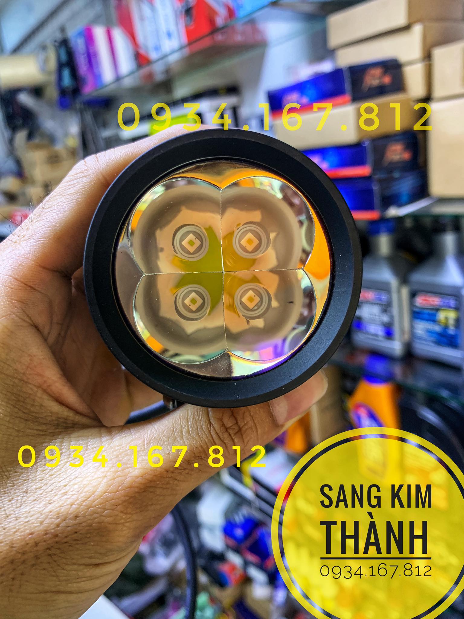 Đèn Trợ Sáng Kenzo Kz40 v4.0 Chip Led Osram Đức