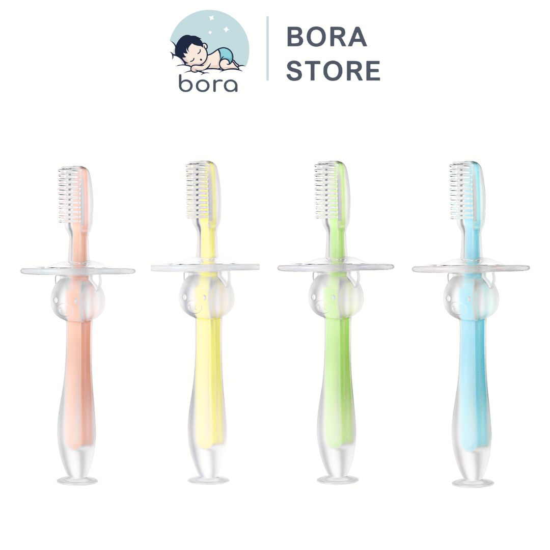 Bàn chải đánh răng silicon cho bé