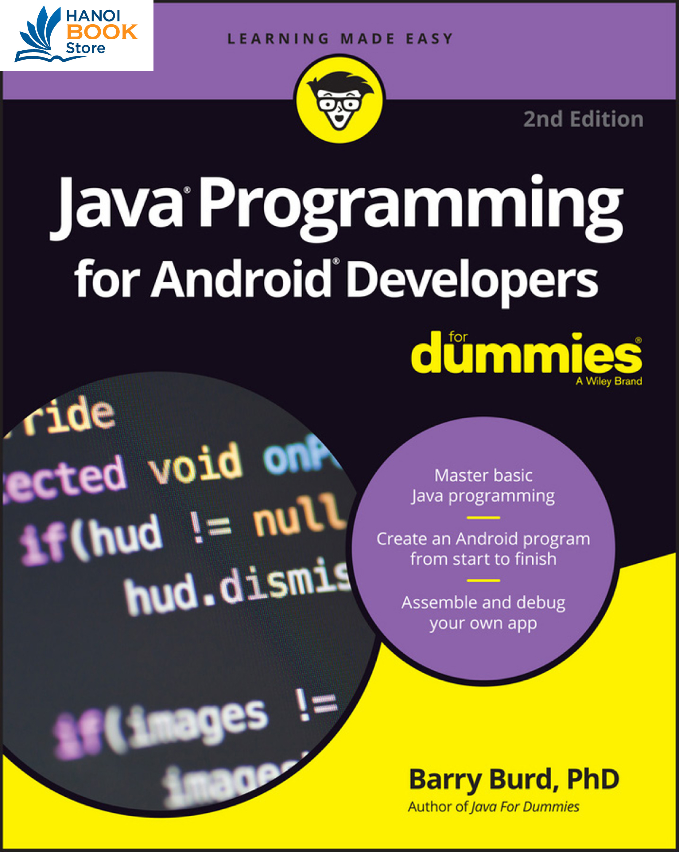 sách Java Programming for Android Developers For Dummies, 2nd Edition - Hanoi Book Store