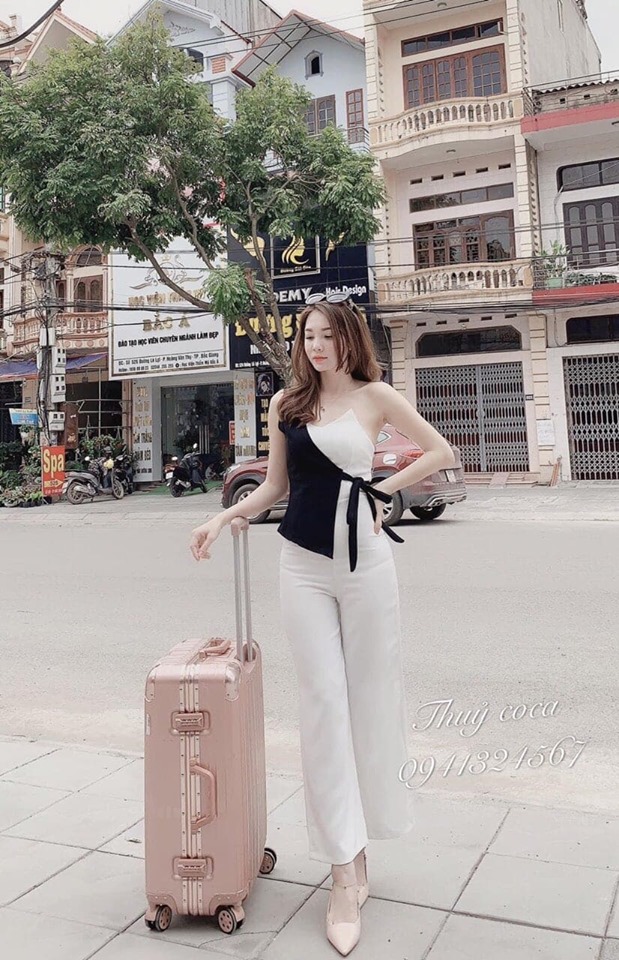 Jum Nữ Phối ( Có Mút ) Cá Tính Thời Trang Nữ
