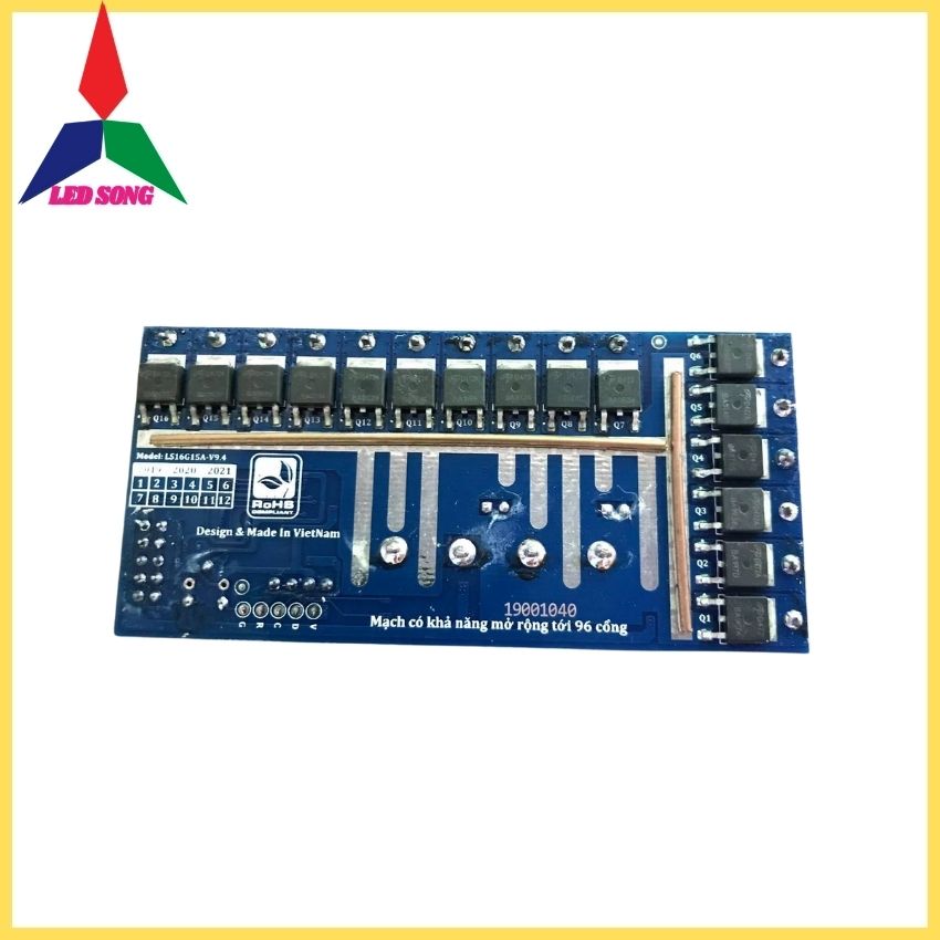 Mạch Led Vẫy 16 Kênh 15a Ledsign