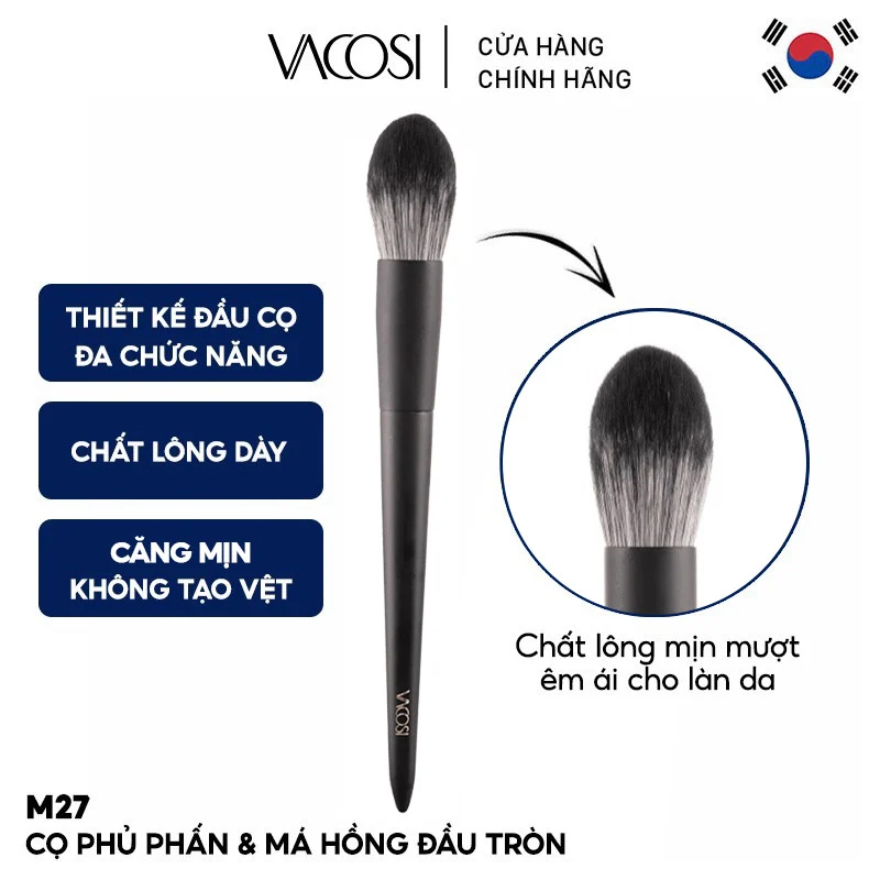 Cọ Phủ Phấn, Má Hồng Vacosi Powder Brush