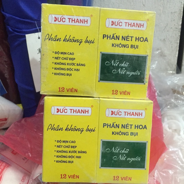 10 Hộp Phấn không bụi Đức Thanh