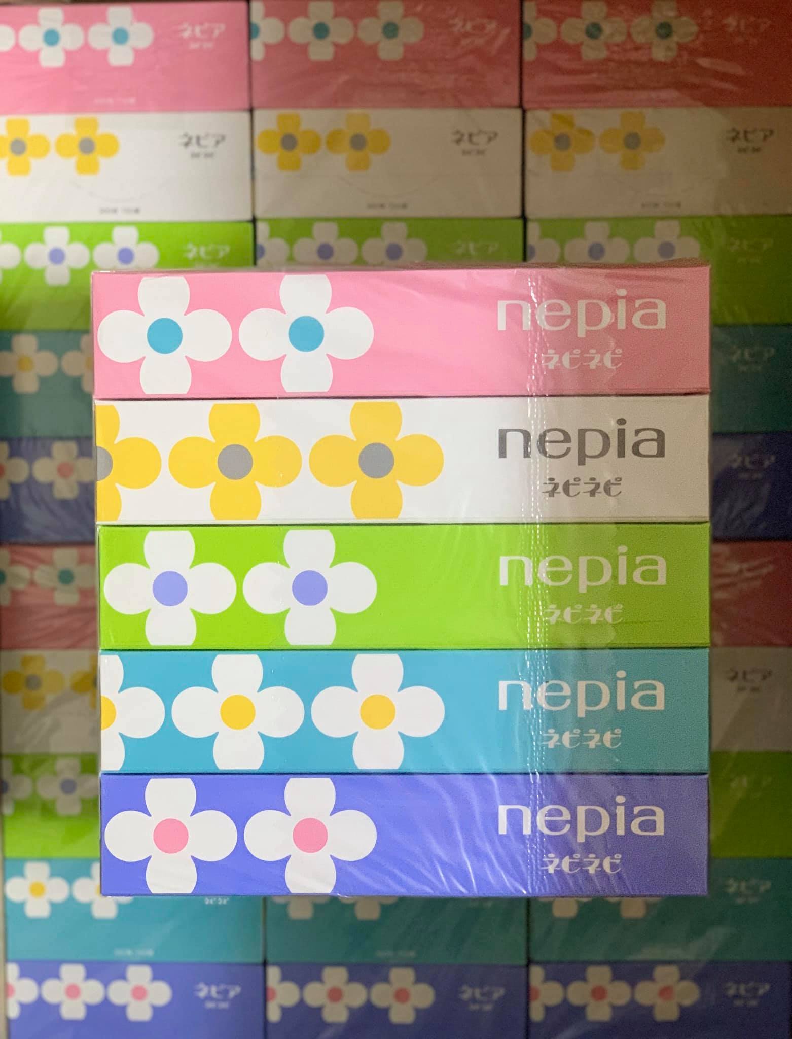 Giấy ăn Nipea Nhật Bản (set 5 hộp)