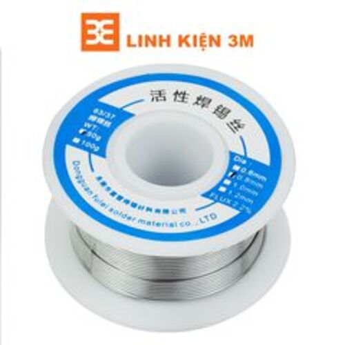 Thiếc Hàn 63A-63 % 0.8mm 50G