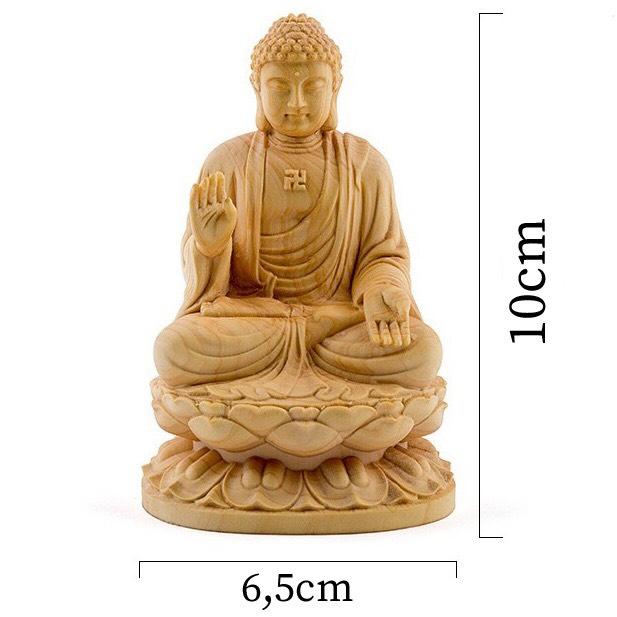 Tượng phật A Di Đà - Gỗ Hoàng Dương