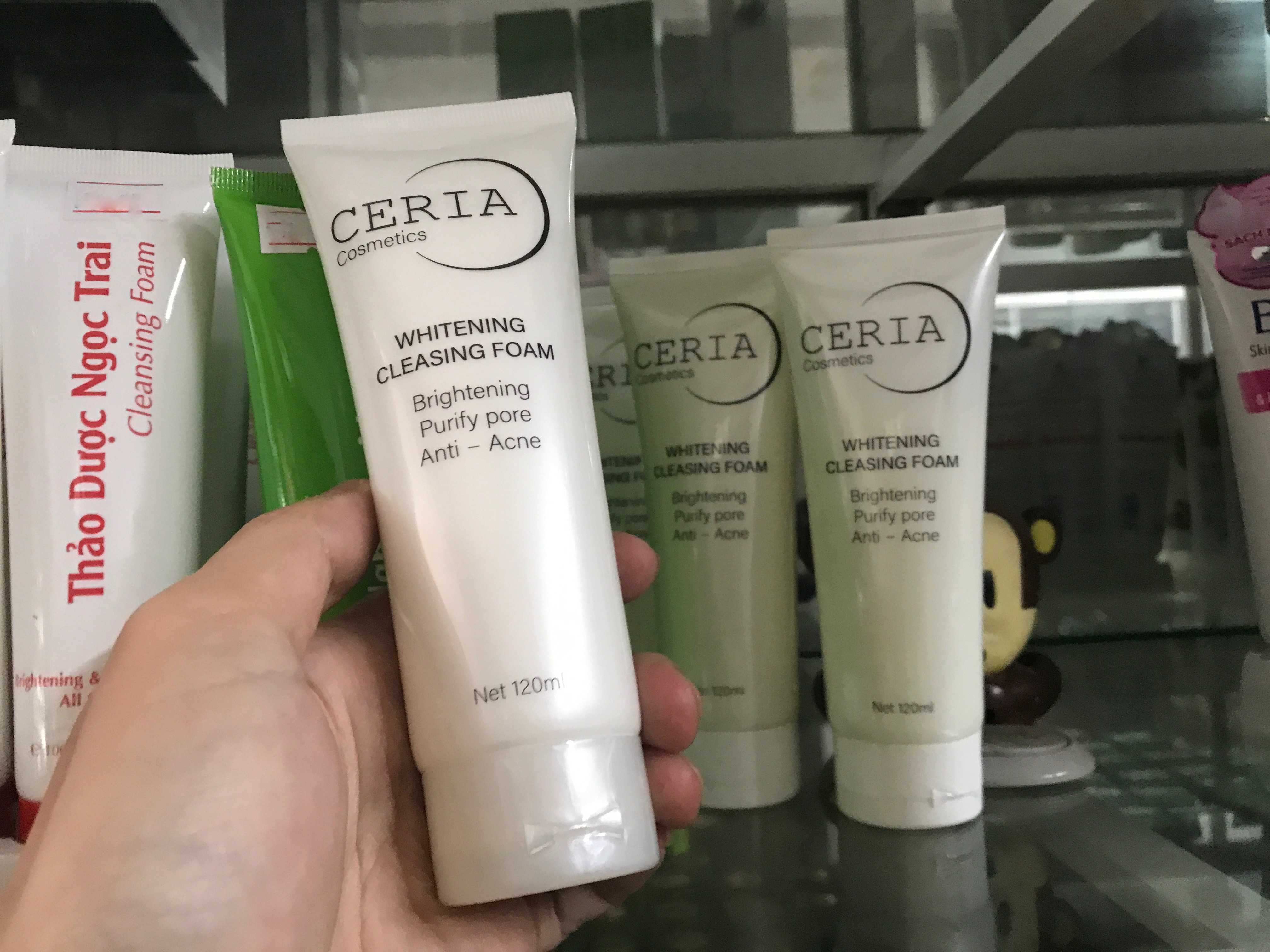 Sữa Rửa Mặt Cao Cấp Ceria 120ml - Thoitrangtocnhuom