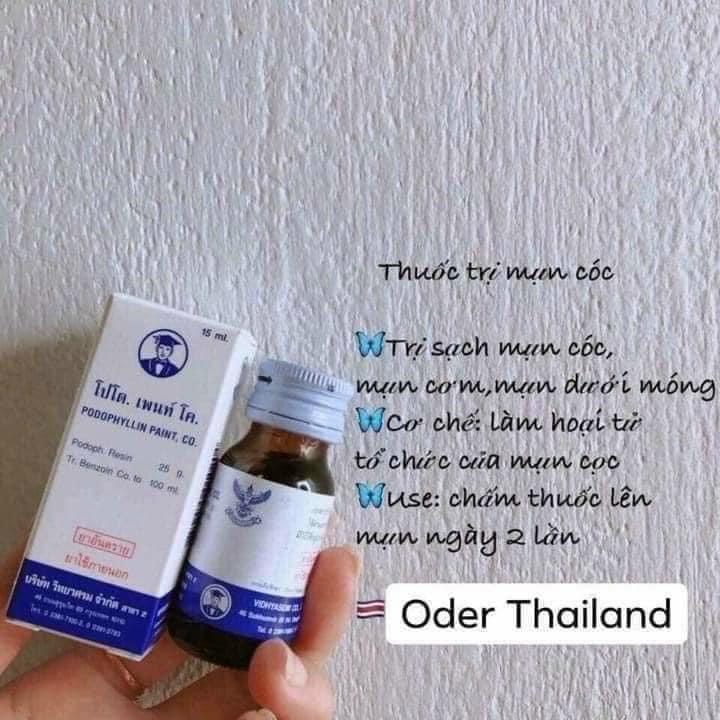 Dung dịch bôi mụn cóc - mụn cơm - nốt ruồi hiệu quả
